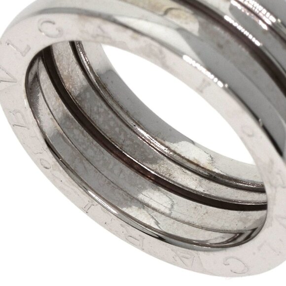 BVLGARI 18k White Gold Ring #52 - Picture 10 of 11
